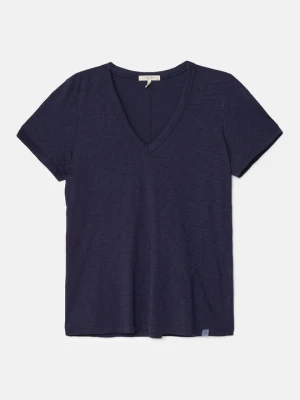 T-shirt basic rag & bone granatowy