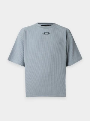 T-shirt basic Rains turkusowy