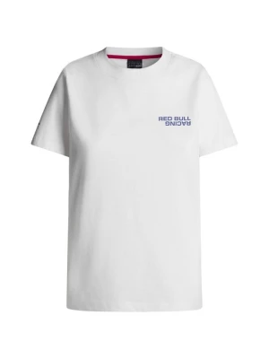 T-shirt basic Red Bull biały
