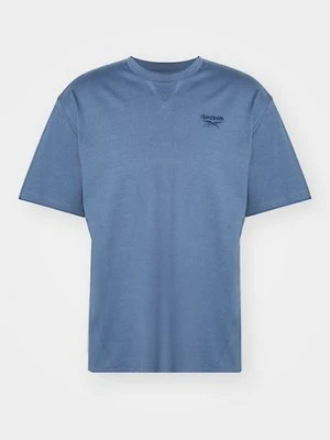 T-shirt basic Reebok niebieski