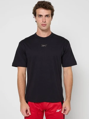 T-shirt basic Reebok czarny