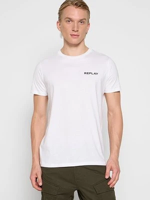Zdjęcie produktu T-shirt basic Replay biały
