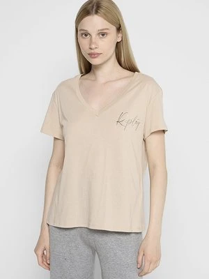 Zdjęcie produktu T-shirt basic Replay beżowy