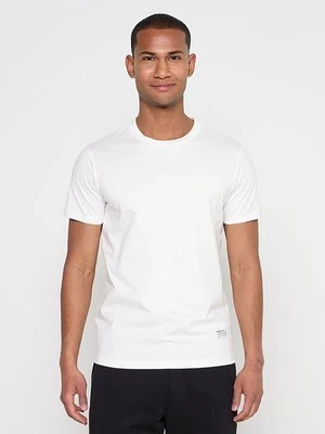 Zdjęcie produktu T-shirt z nadrukiem Replay mleczny