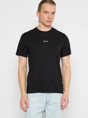 Zdjęcie produktu T-shirt basic Replay czarny