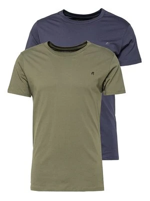 Zdjęcie produktu T-shirt basic Replay oliwkowy