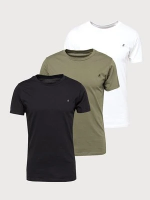 Zdjęcie produktu T-shirt basic Replay oliwkowy