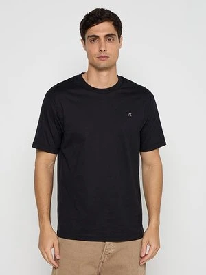 T-shirt basic Replay czarny