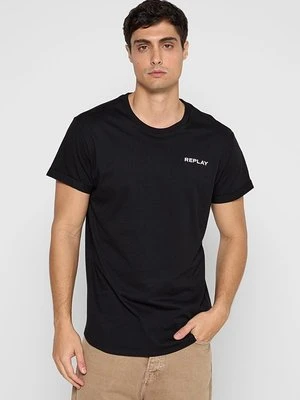 Zdjęcie produktu T-shirt basic Replay czarny