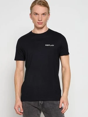 Zdjęcie produktu T-shirt basic Replay czarny