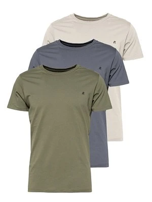 Zdjęcie produktu T-shirt basic Replay oliwkowy