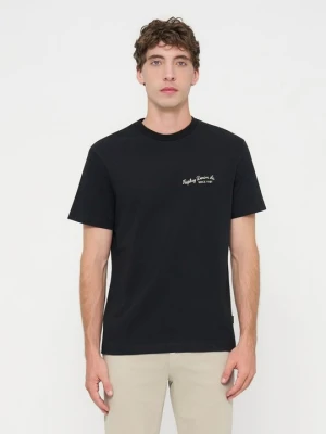 T-shirt basic Replay czarny