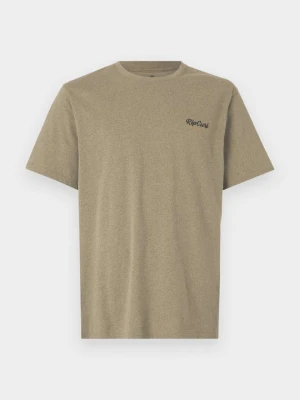 T-shirt basic Rip Curl zielony