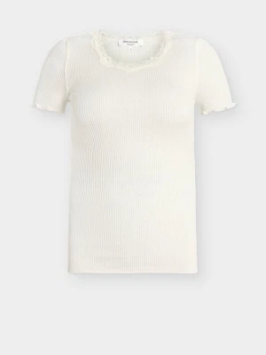 T-shirt basic Rosemunde mleczny