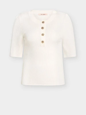 T-shirt basic Rue De Femme biały