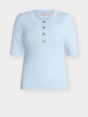 T-shirt basic Rue De Femme jasnoniebieski