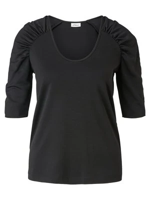Zdjęcie produktu T-shirt basic s.Oliver czarny