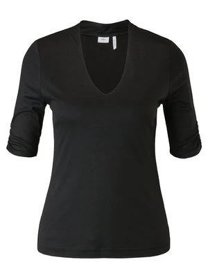 T-shirt basic s.Oliver czarny