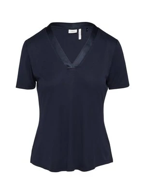 T-shirt basic s.Oliver granatowy