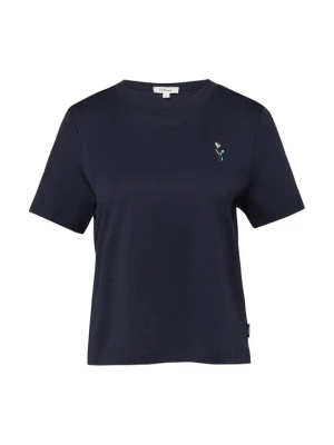 T-shirt basic s.Oliver granatowy