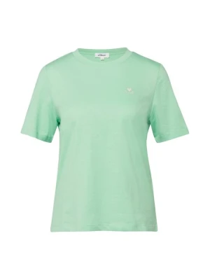 T-shirt basic s.Oliver miętowy