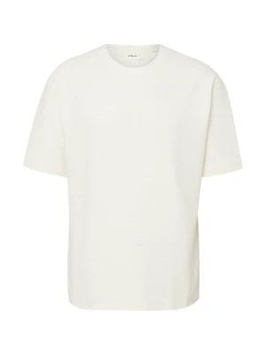 T-shirt basic s.Oliver mleczny