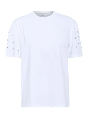 T-shirt basic Saint Tropez biały