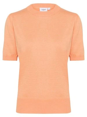 T-shirt basic Saint Tropez pomarańczowy