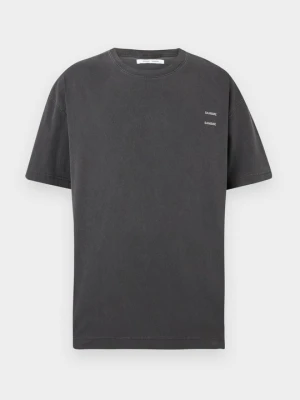 T-shirt basic Samsøe Samsøe czarny