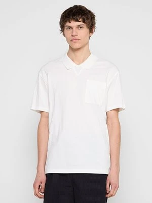 T-shirt basic Scotch & Soda biały