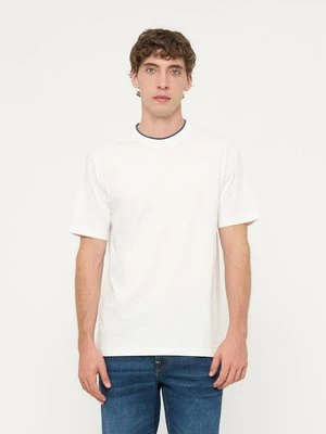T-shirt basic Scotch & Soda biały