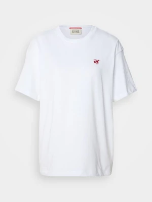 T-shirt basic Scotch & Soda biały