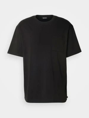 T-shirt basic Scotch & Soda czarny