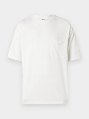 T-shirt basic Selected biały