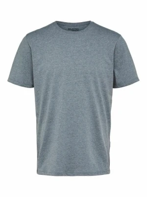 T-shirt basic Selected ciemnoszary