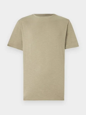 T-shirt basic Selected oliwkowy
