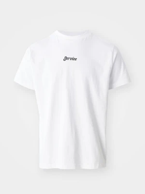 T-shirt basic Service Works biały