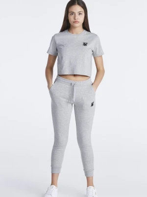 T-shirt basic SikSilk szary