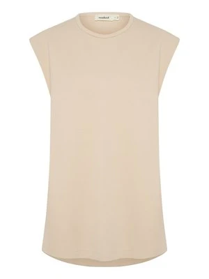 T-shirt basic Soaked in Luxury beżowy