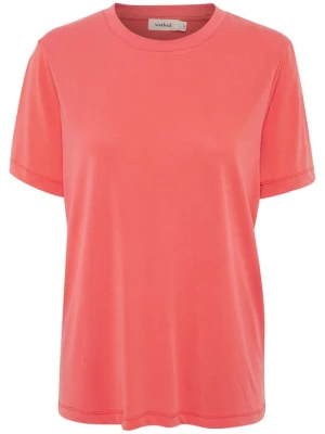 T-shirt basic Soaked in Luxury koralowy