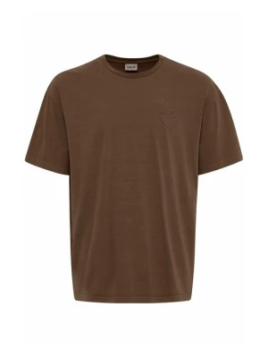 T-shirt basic !solid brązowy