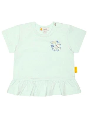 T-shirt basic Steiff miętowy