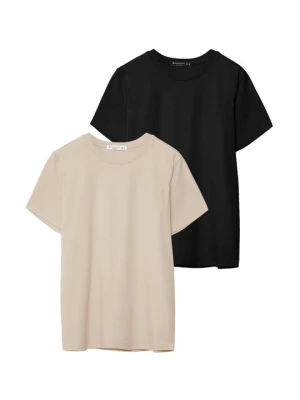 T-shirt basic Stradivarius kamień