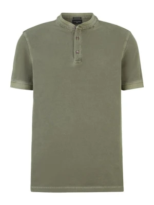 T-shirt basic Strellson oliwkowy