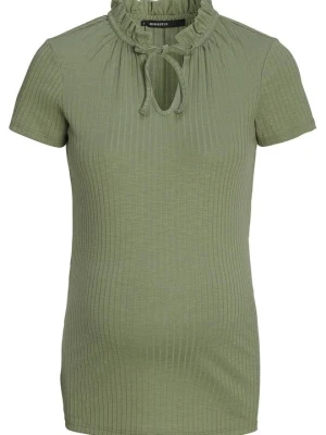 T-shirt basic Supermom jasnozielony