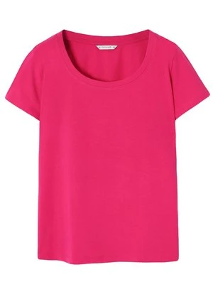 T-shirt basic Tatuum różowy melanż