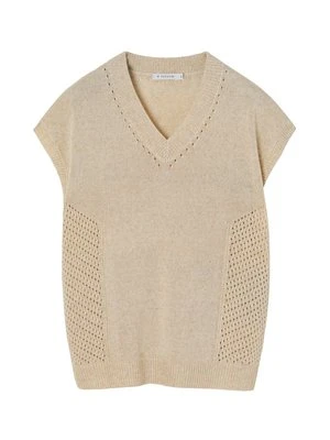 T-shirt basic Tatuum beżowy