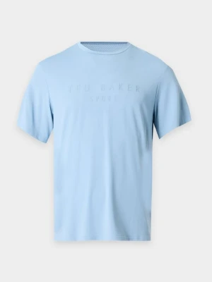 T-shirt basic Ted Baker jasnoniebieski