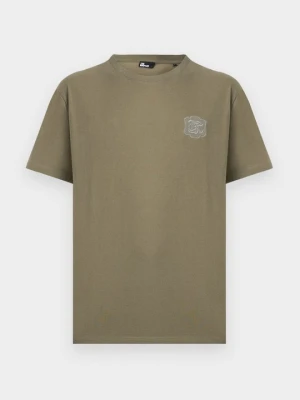 T-shirt basic The Kooples ciemnozielony
