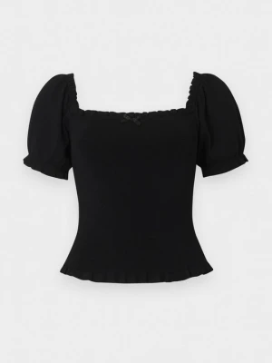 T-shirt basic The Kooples czarny